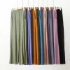 Pantalon ample à poches modales XL à 8XL, décontracté, jambes larges, couleur unie, haute élasticité, grande taille, vêtements de maison, printemps été
