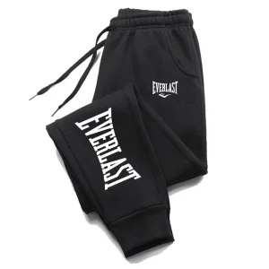 EVERLAST hommes femmes Jogging pantalons de survêtement pantalons de course polaire Streetwear Sport surdimensionné survêtement pantalons de survêtement 2025 vêtements
